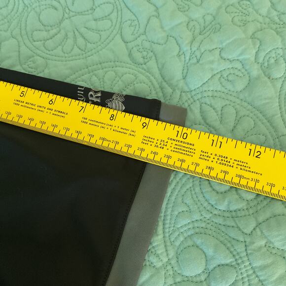 Nike Golf Dri Fit Standard Fit Quarter Button Patron Tequila Black and Grey XL - Picture 12 of 12